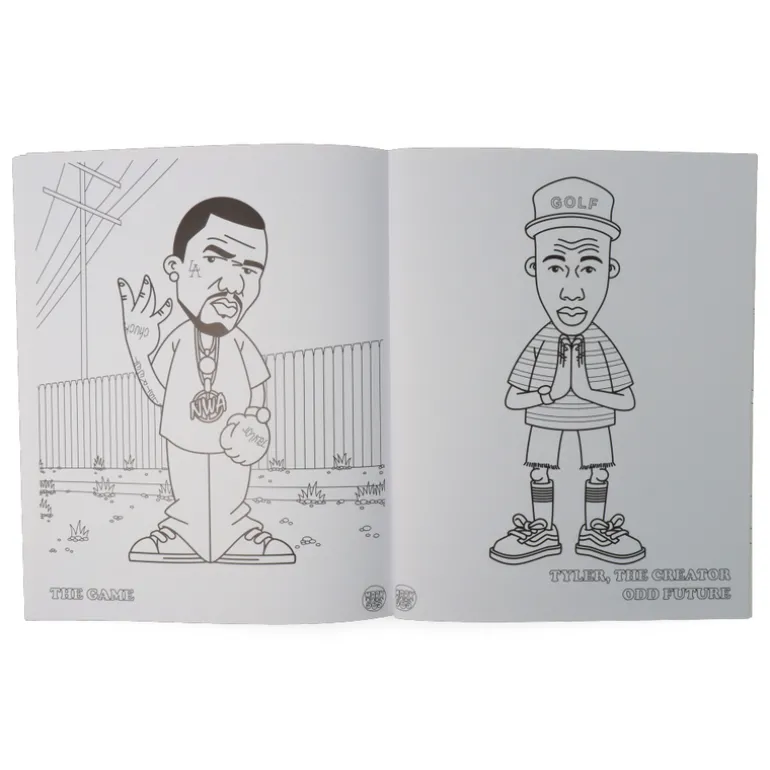 Hip Hop Coloring Book: West Coast Edition