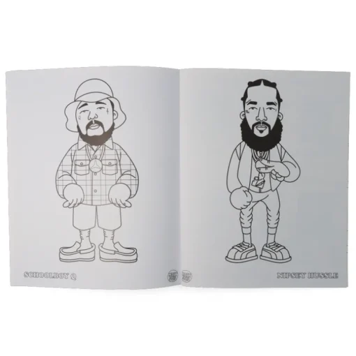 Hip Hop Coloring Book: West Coast Edition