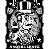 Kev Grey - A Votre Santé Giclee Print