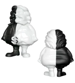 Mc Supersized Black and White porcelaine