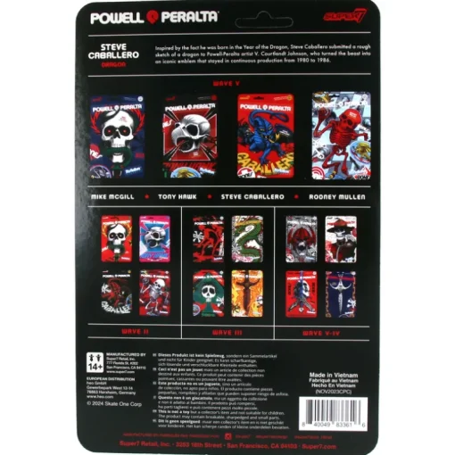 Mike McGill (Mt. Trashmore '85) - Powell Peralta ReAction Figures Wave 5