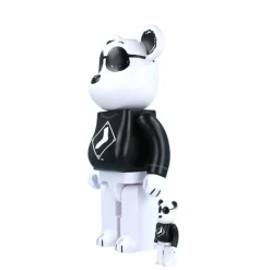 400% + 100% MLB x Bearbrick Snoopy (White Sox)