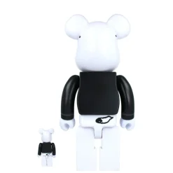 400% + 100% MLB x Bearbrick Snoopy (White Sox)