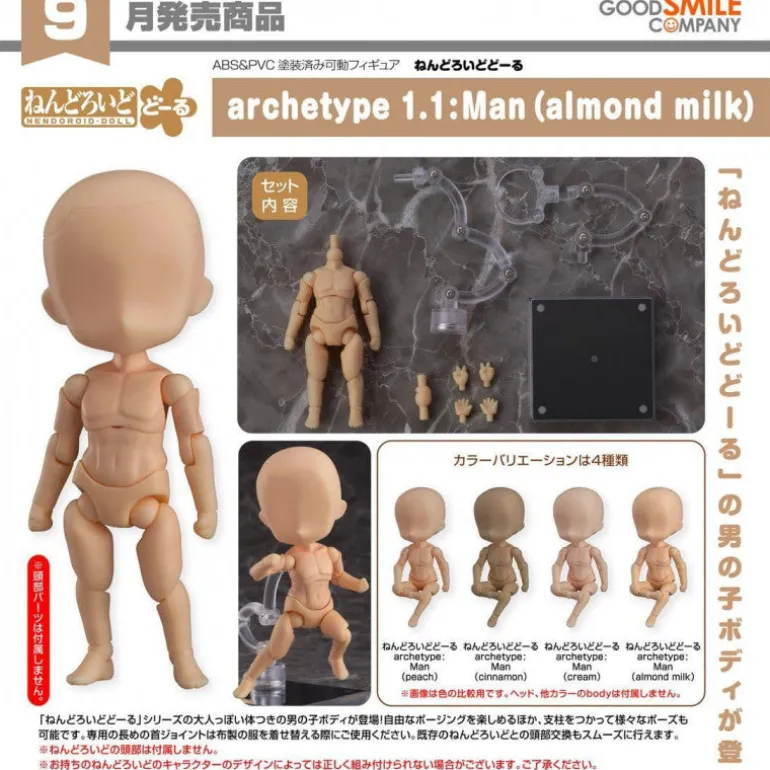 Nendoroid Doll Archetype 1.1 : Man (Almond Milk)