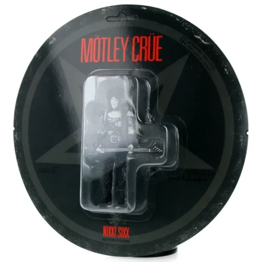 Nikki Sixx (Shout at the Devil - Black & White) - Motley Crue - ReAction Figures
