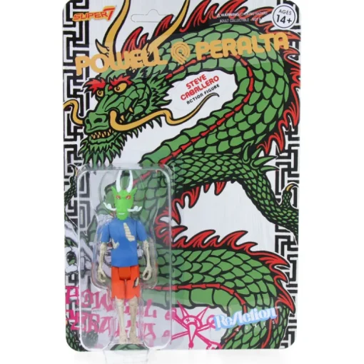 Powell-Peralta - ReAction Figure Wave 03 - Steve Caballero (Chinese Dragon)