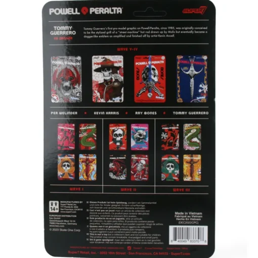 Powell-Peralta ReAction Figures Wave 4 - Tommy Guerrero (V8 Dagger - Sacto '86)