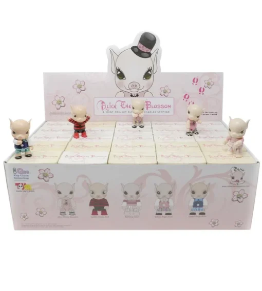 Qee 2.5" Keychain collection Alice Cherry Blossom - Charles Stephan