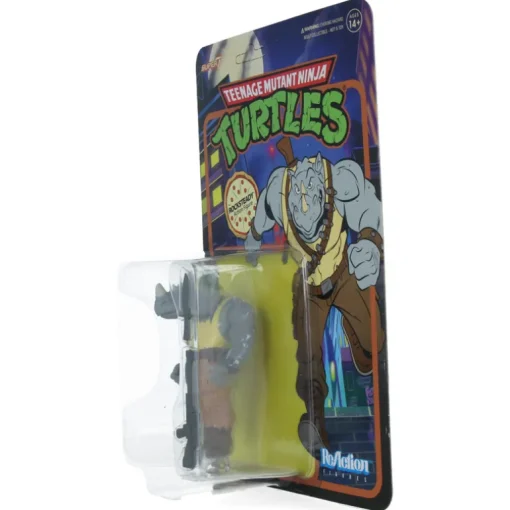 ReAction Figures Wave 08 - Rocksteady (Cartoon) - TMNT