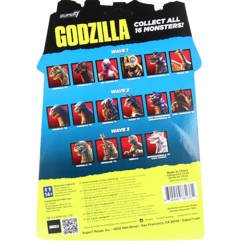 Rodan (Toy Recolor) - Toho ReAction Figures