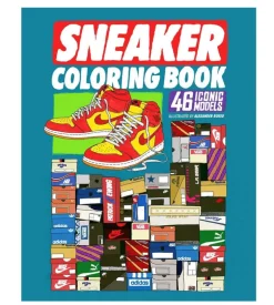 Sneaker Coloring Book