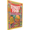 Street Food Coloring Book