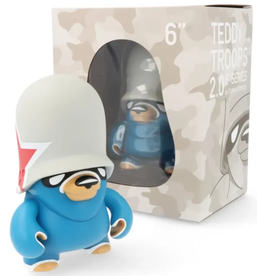 6" Teddy Troops 2.0 series - Basic Blue
