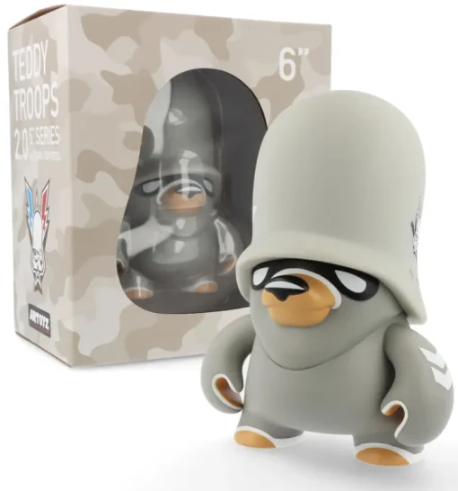 6" Teddy Troops 2.0 series - Basic grey