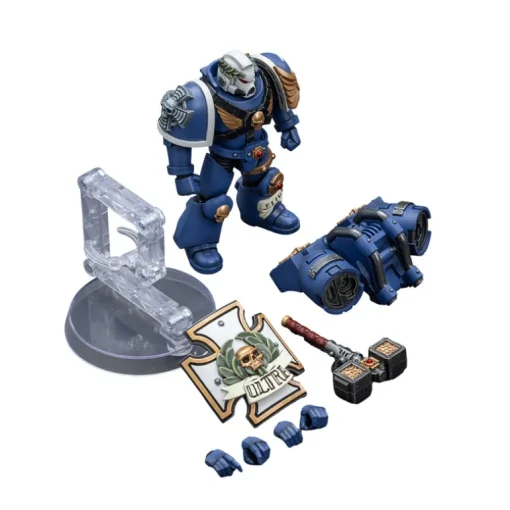 Ultramarines Vanguard Veteran with Thunder Hammer and Storm Shield (Warhammer 40K)