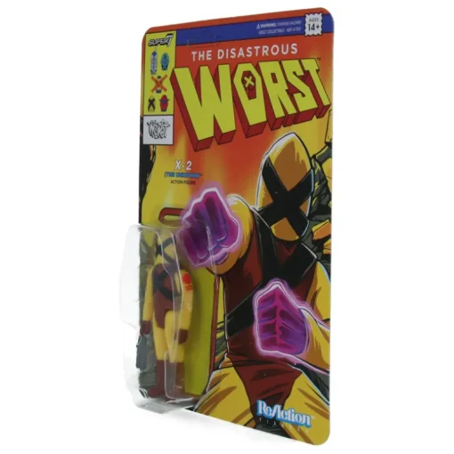X2 (The Unknown) - The Worst (Mutant Team) - ReAction Figures Wave 5